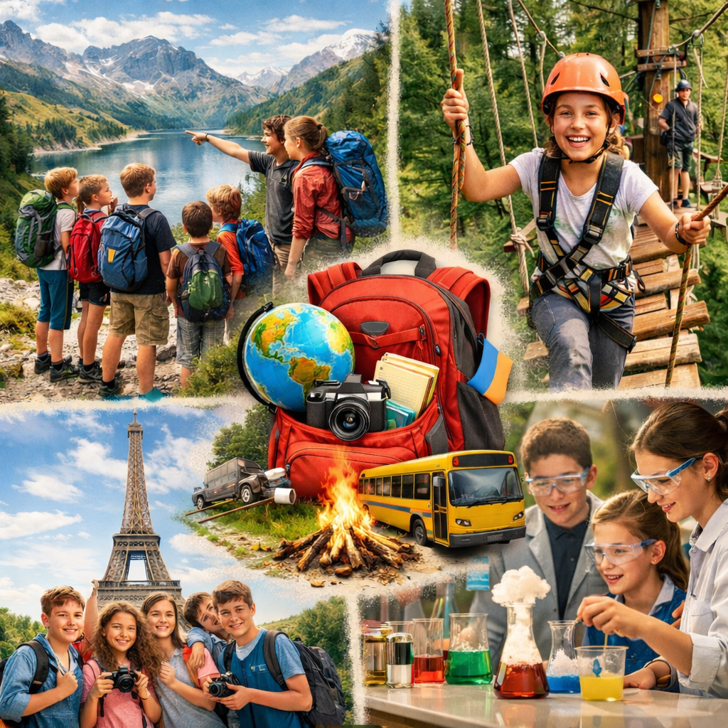 Unterstützung von Fahrten und Aktivitäten